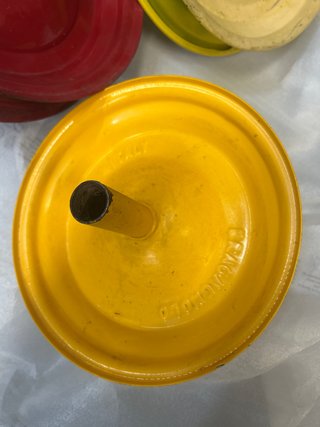 Cerchio per carriola giallo