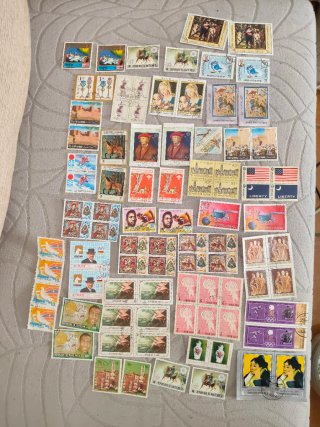 Colección de 92 Sellos del Mundo