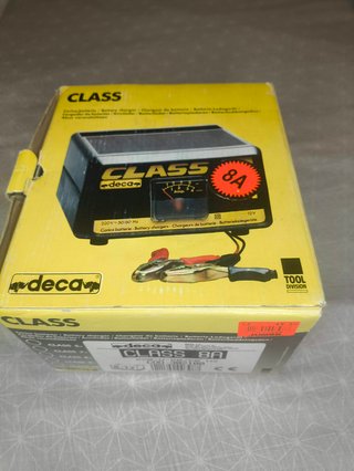 Cargador Baterías Deca Class 8A 6/12V Coche Moto