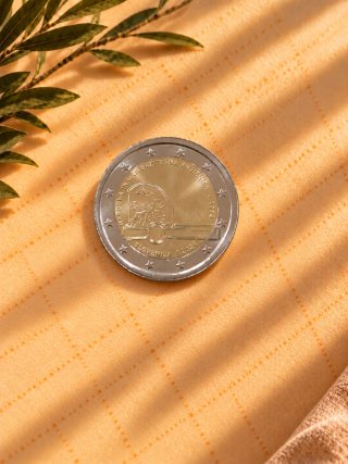 Moneda 2 Euros Eslovenia 2024 Biblioteca