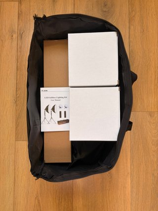 Focos Softbox FGEN Iluminación LED Foto/Vídeo 60W