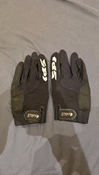 Guantes Moto Spy Staff Negros