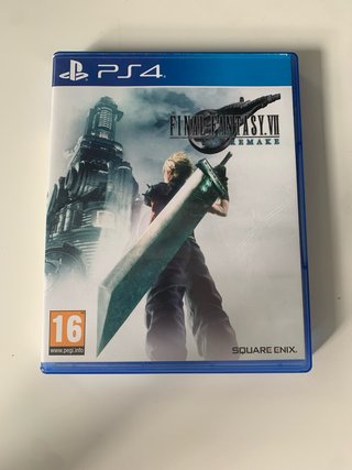 Final Fantasy VII Remake (PS4) y Fifa20