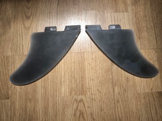 Quillas surf twin fin