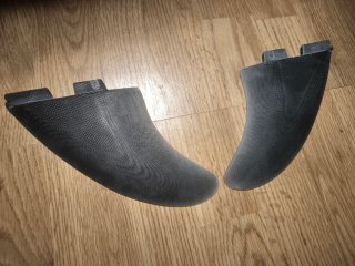 Quillas surf twin fin