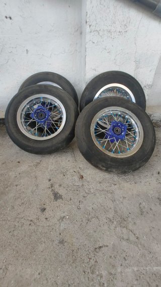 Set de 6 Llantas de 10 Pulgadas pitbike
