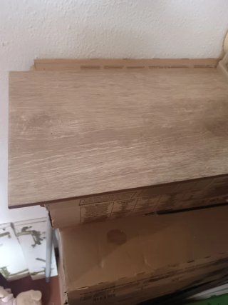 Azulejos suelo imitación parquet cajas sin abrir
