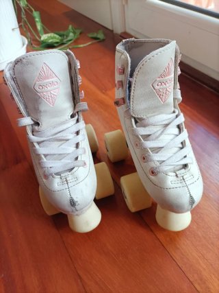 Patines Oxelo blancos talla 29