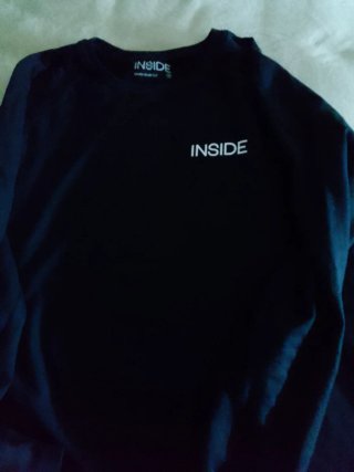 Sudadera INSIDE Negra Talla M