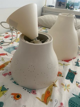 Lámpara de techo IKEA blanca Precio por lampara
