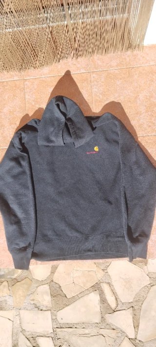 Sudadera Carhartt Negra Talla XL