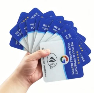 Tarjetas NFC para Reviews en Google