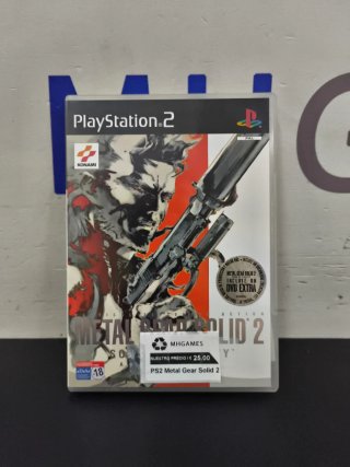 PS2 Metal Gear Solid 2