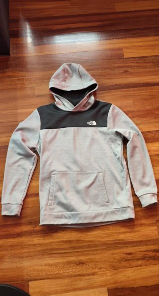 Sudadera The North Face Gris y Negra