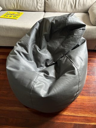 Puff Pera Happers XXL Gris
