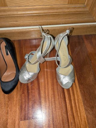 Lote de 3 pares de zapatos de fiesta