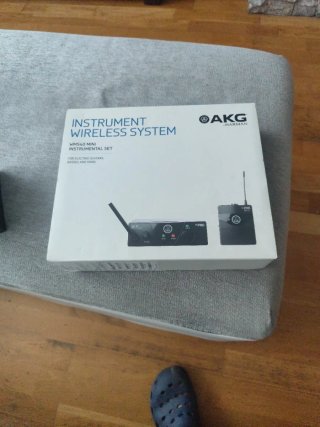 Sistema Wireless AKG WMS40 Mini Instrumental