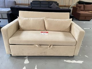 Sofá Cama Dos Plazas Beige