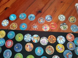 2 Porta Tazos Pokémon Oficiales + tazos Matutano
