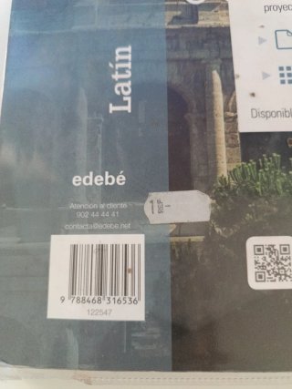 Latín, 4 ESO. Libro del alumno
