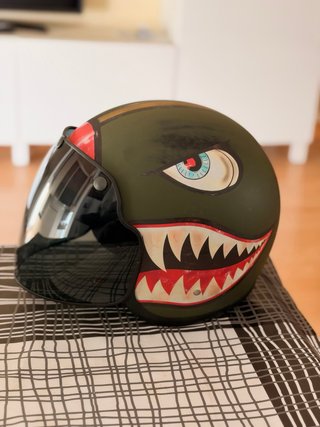Casco de Moto DMD Estilo Vintage