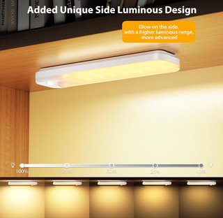 3 Luci LED 15cm USB Ricaricabili