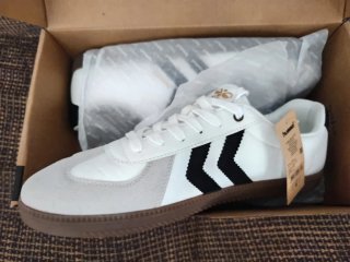 Zapatillas Hummel Lau86 Blanco y Negro