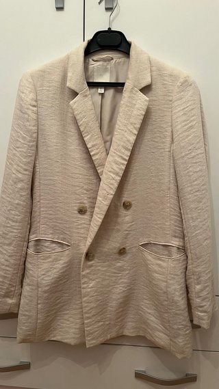 Chaqueta H&M Beige Mujer forrada