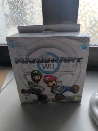 Mario Kart Wii con volantes