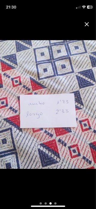 Colcha Antigua Estampada