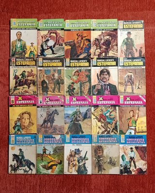 Lote 20 novelas Oeste - Marcial Lafuente Estefanía
