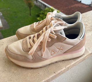 Sneakers Sun68 Beige e Rosa Tg 39