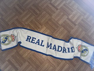 Bufanda Real Madrid Azul y Blanca