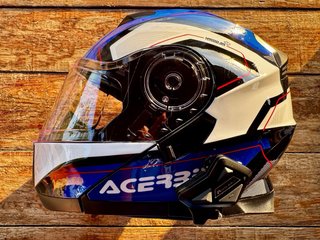 Casco Acerbis con Intercomunicador Midland