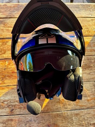 Casco Acerbis con Intercomunicador Midland