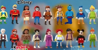 Figuras Playmobil Disney Kinder Sorpresa
