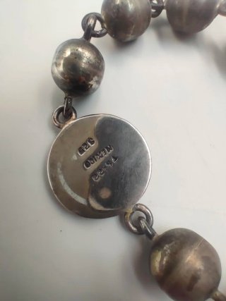 Rosario de Pulsera en Plata de Ley 925