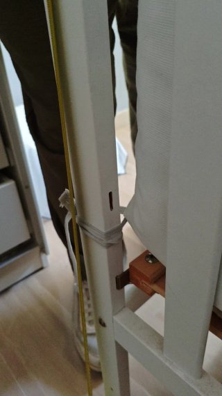 Cuna Blanca con Colchón y Protector