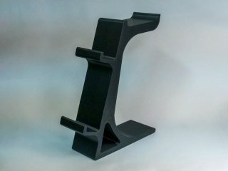 Soporte Gaming Doble Mando Auriculares 3D