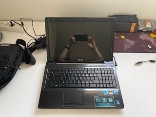 Portátil Asus A52J/ Intel I3- 4gb ram/ 120GB SSD