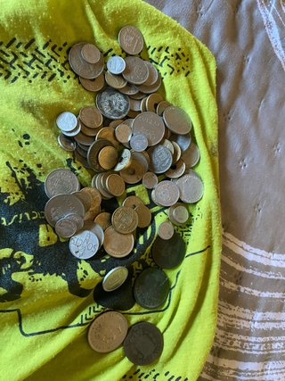Lote de monedas españolas variadas
