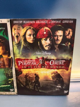 Trilogía Piratas del Caribe DVD (2 DVDs)