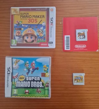 Lote 4 Juegos Mario Bros (3DS y DS)