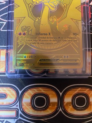 Carta Pokémon Mega Charizard X EX PFL