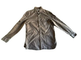 Camisa Mango Verde Oliva
