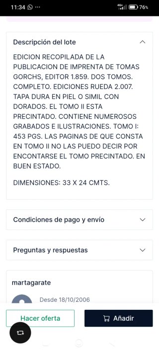 El quijote de Cervantes de ediciones rueda