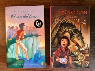 Lote 2 libros juveniles