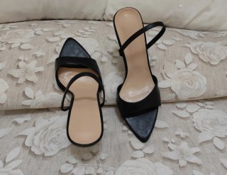 Sandali neri 41 tacco alto, molto sexy e eleganti