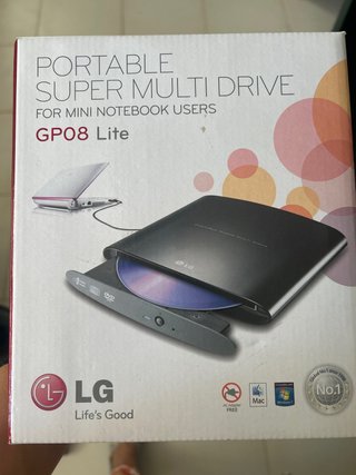 LG GP08 Lite Grabadora DVD Externa