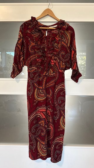 Vestido Uteque estampado paisley
